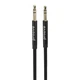 Кабель AUX Proove Weft (1m) black - зображення 1