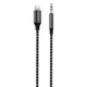 Кабель AUX Proove SoundMesh Lightning to 3.5mm (1m) gray - зображення 1