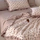 Комплект літньої постільної білизни Colorful Home муслін жатка з літньою ковдрою Листочки 200х230 см - зображення 2
