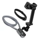 Кріплення для телефона на шию Hoco K30 Campo Neck-Hanging Holder Black-Grey - зображення 4