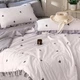 Комплект літньої постільної білизни Colorful Home муслін жатка з літньою ковдрою Сердечки 200х230 см - зображення 2