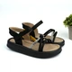Черные босоножки для девочки со стразами Clibee (AC692-1 black) Размер 34, 21.5 см - изображение 9