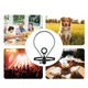 Кріплення для телефона на шию Hoco K31 Campo Magnetic Neck-Hanging Holder Black-Grey - зображення 3