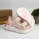 Ніжно рожеві босоніжки для дівчинки з бантиком Clibee (ZB2330-1 pink) Розмір 26, 16.5 см - зображення 5