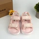 Ніжно рожеві босоніжки для дівчинки з бантиком Clibee (ZB2330-1 pink) Розмір 26, 16.5 см - зображення 9