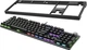 Клавіатура дротова MSI Forge GK320 Mechanical Red Linear RGB USB Black - зображення 5