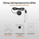 Кабель режима парковки 70mai Midrive UP04 4G Kit 2+2м Type-C A810/A510/X800/X200 Black - изображение 2