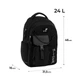 Рюкзак для подростка (городской) Kite Education Teens Dark Matter, мужской, черный (K26-2597L-2) - изображение 2