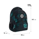 Рюкзак школьный ортопедический GoPack Education Future, для мальчиков, чёрный (GO26-175M-6) - изображение 7
