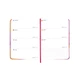 Планер Orner I have a bloomy plan, красочный (orner-3129) - изображение 12