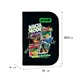 Пенал твердый Kite Ninja Turtles, 1 отдел., 2 отв., с наполнением (NT26-622H) - изображение 3