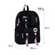 Рюкзак для подростка (городской) GoPack Education Teens, для девочек, чёрный (GO26-2500L-2) - изображение 4