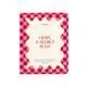 Планер Orner I have a secret plan, розовый (orner-2746) - изображение 1