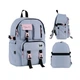 Рюкзак для підлітка (міський) GoPack Education Teens, для дівчаток, сірий (GO26-2500L-1) - зображення 9