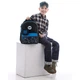 Рюкзак школьный ортопедический GoPack Education Fearless Vibe, для мальчиков, чёрный (GO26-182M-6) - изображение 14