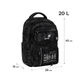 Рюкзак школьный для подростка Kite Education Teens Break Limits, для мальчиков, черный (K26-2594M-3) - изображение 12