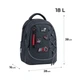 Рюкзак школьный полукаркасный ортопедический Kite Education Sport Mode, для мальчиков, серый (K26-700M-6) - изображение 14