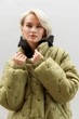 Жіноча тепла демісезонна oversize куртка-сорочка з плащівки Seventeen XXL-3XL Зелений (2000000183602) - изображение 6