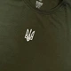 Тактическая футболка M-KET Трезуб - мужская оливковая милитари футболка, 95% хлопок стрейч кулир, размер 54 - изображение 7
