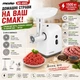 Мясорубка электрическая Mesko MS 4805 белая 1500 Вт с реверсом и насадками для колбас и кебаба - изображение 2