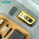 Електробритва VGR V-332 акумуляторна з тримером і LED дисплеєм, шейвер чоловічий бездротовий USB Gold - зображення 7