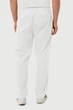 Льняные мужские штаны White 6XL - изображение 5