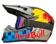 Кросовий шолом ендуро Red Bull з окулярами рукавицями та підшлемником - изображение 3