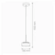 Светильник подвесной Light Set Dusha MS241 x GX53 белый/дымчатый - изображение 2