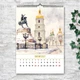 Настінний календар «Києве мій» на 2027 рік: акварельна подорож містом А3 (art. 270205) - зображення 11