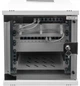 Шафа Digitus 10", 6U, SOHO PRO, скляні двері, 315x300 мм, максимально 30 кг Сіра (DN-49100) - зображення 12