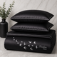 Комплект постільної білизни MirSon Євро 200х220 см 0055 Black Pearl Freedom Сатин Elit (2200010538663) - зображення 1
