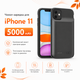 Чохол-зарядка Power Case для iPhone 11 (6800 mAh) Black - зображення 2