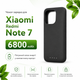 Чохол-зарядка Power Case для Xiaomi Redmi Note 7 (6800 mAh) Чорний - зображення 2