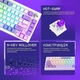 Бездротова клавіатура Proove Gaming Coupe белая - изображение 6