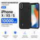 Чехол-зарядка Power Case для iPhone X/Xs (10000 mAh) Black - изображение 2