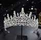 Корона з кристалами та стрічка Birthday Queen — набір для дня народження, тіара для іменинниці, святковий аксесуар для фотосесії та вечірки, сріблястий (136123040) - зображення 3