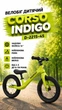 Велобег детский Corso Indigo D-2215-45 нейлоновая рама/нейлоновая вилка/надувные колеса 14’’ от 2-х до 6-ти лет Салатовый (i7-167947) - изображение 1