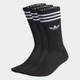 Три пары носков Solid Crew adidas IL5015 (31-33) черный (4066762046102) - изображение 2