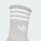 Три пары носков 3-Stripes Crew adidas JV7403 (43-45) белый (4068807903432) - изображение 3