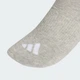 Три пары носков 3-Stripes Cushioned Sportswear Mid-Cut adidas KC9618 (37-39) серый (4068821190948) - изображение 4