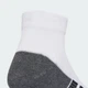 Три пари шкарпеток Performance CLIMACOOL Cushioned Quarter adidas JD9574 (31-33) білий (4067901986655) - зображення 4