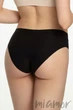 Трусики-слип бесшовные ультратонкие Julimex Mousse Classic XS/S Черный - изображение 3