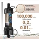 Набір портативних фільтрів для очищення води 4 шт Water Filter Straw туристичний фільтр 3000 л - зображення 14