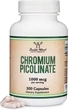 Хром Double Wood Supplements Chromium Picolinate 1000 mcg — 300 caps - изображение 1