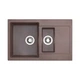 Мийка гранітна Interline Style chocolate, коричневий (201220231981) - зображення 1