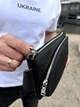 Поясна бананка унісекс 14х25х8, сумка конверт для телефону та документів TD-54928 чорна - зображення 5
