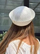 Морячка легка з перфорацією бавовна Sailor Hat біла One Size - зображення 2