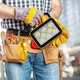 LED Строительный прожектор, аккумуляторный, рабочий фонарь, USB-зарядка, рабочий прожектор с магнитом - изображение 2