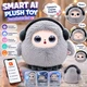 Розумна AI-іграшка Bobo GREY Smart AI Plush Toy для голосового спілкування з підтримкою Wi-Fi та програми Tuya - зображення 2