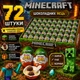 Набір 72 Шоколадних Яєць Kinder Joy Minecraft з Фігурками Кіндер Джой по грі Майнкрафт - изображение 1